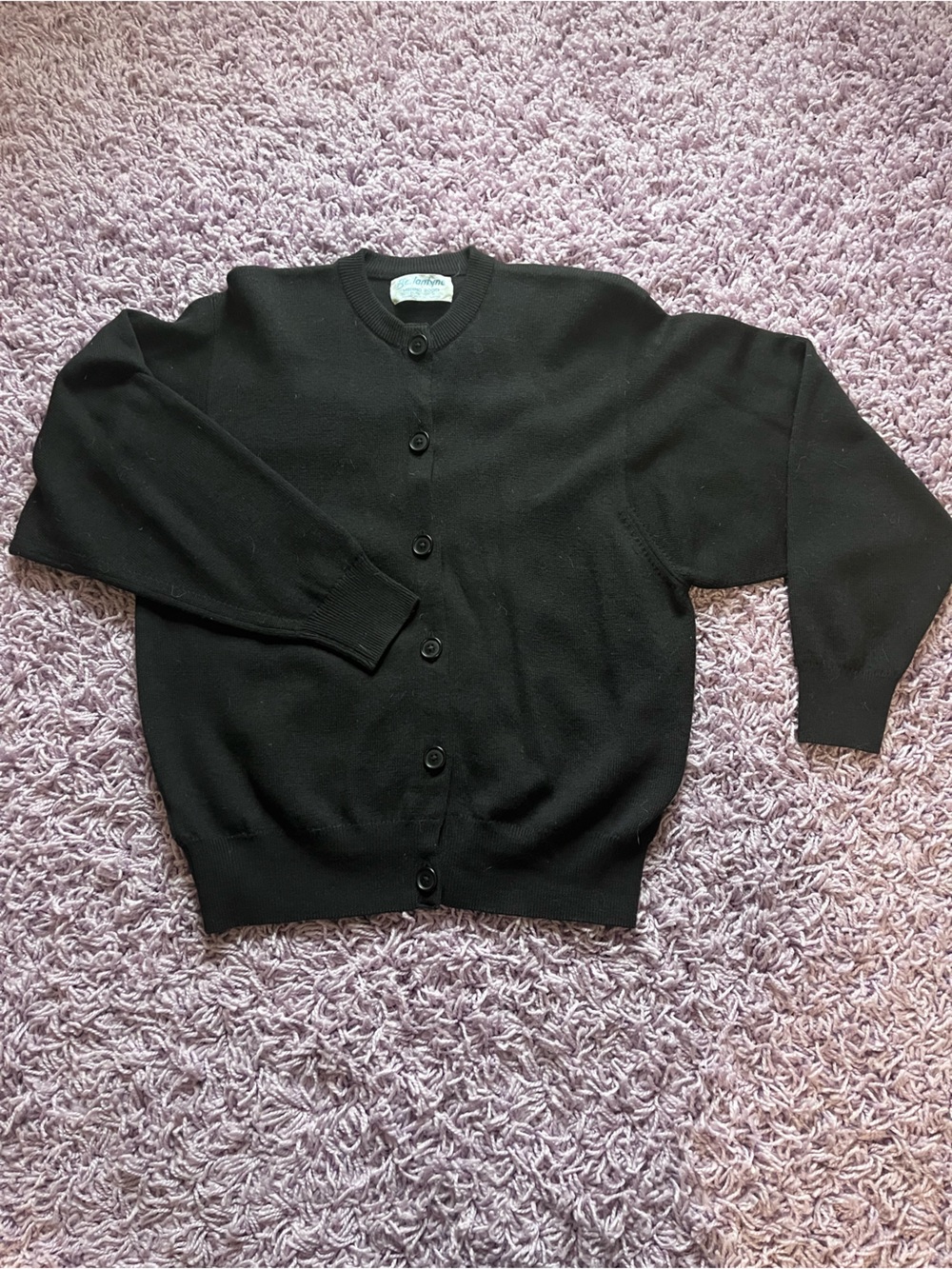 Vintage Ballantyne 100% Merino Cardigan